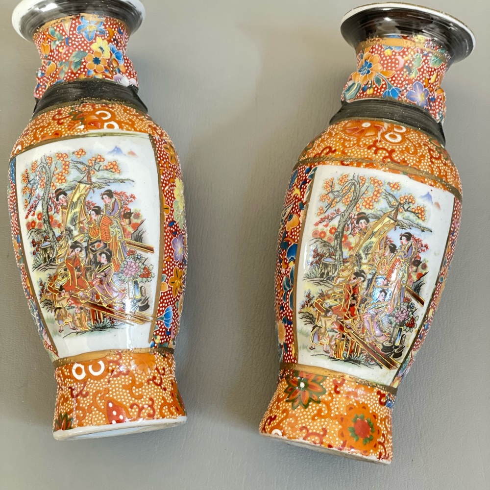 Chinese Antique porcelain vase Pair of Vase - Picture 4 of 8